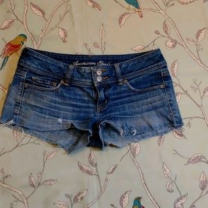 American Eagle cut-off jean shorts